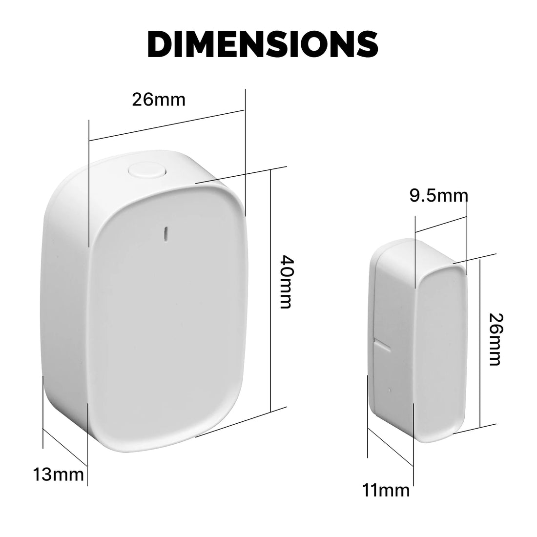 MOES Tuya ZigBee Smart Door/Window Sensor
