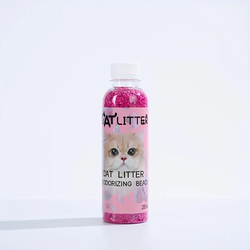 Cat Litter Deodorizing Beads Bottle