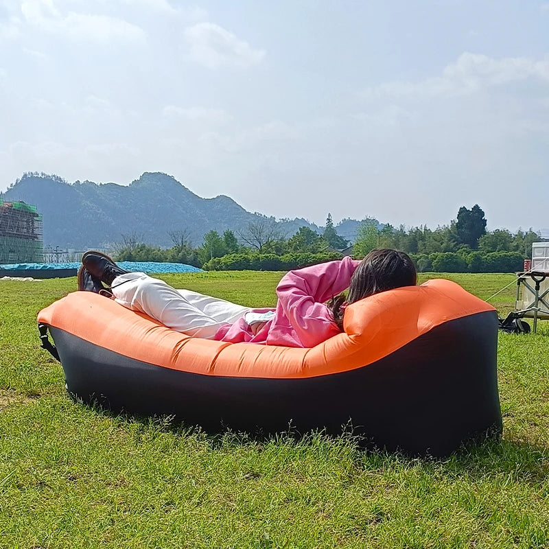 Fast Inflatable Air Sofa Bed – Outdoor Lazy Bag