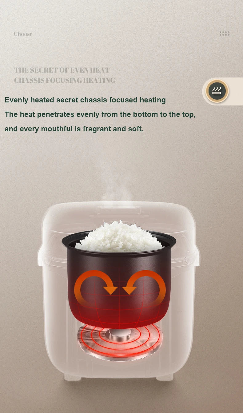 Mini 1.2L Electric Rice Cooker