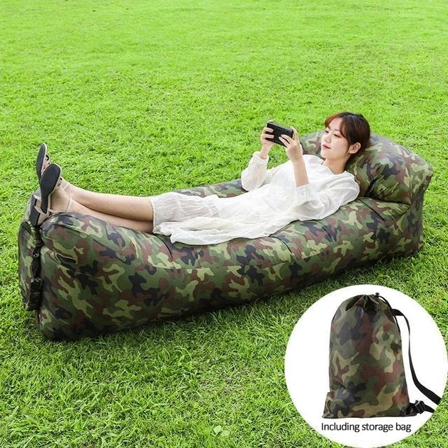 Fast Inflatable Air Sofa Bed – Outdoor Lazy Bag