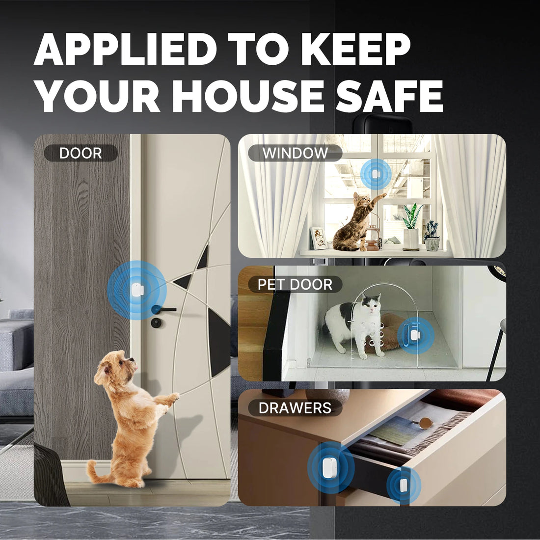 MOES Tuya ZigBee Smart Door/Window Sensor