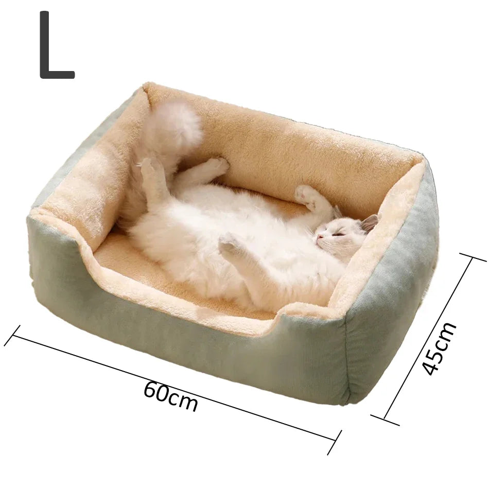Cozy Pet Bed for Cats and Small Dogs