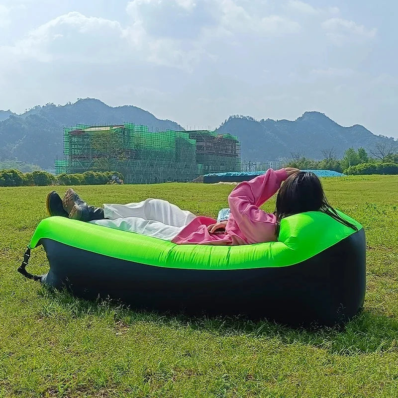 Fast Inflatable Air Sofa Bed – Outdoor Lazy Bag