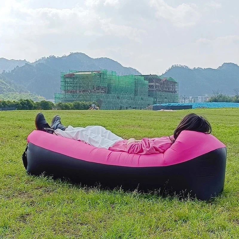 Fast Inflatable Air Sofa Bed – Outdoor Lazy Bag