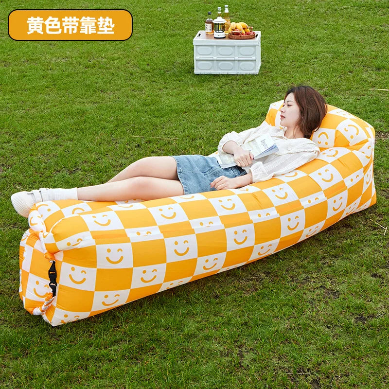 Fast Inflatable Air Sofa Bed – Outdoor Lazy Bag