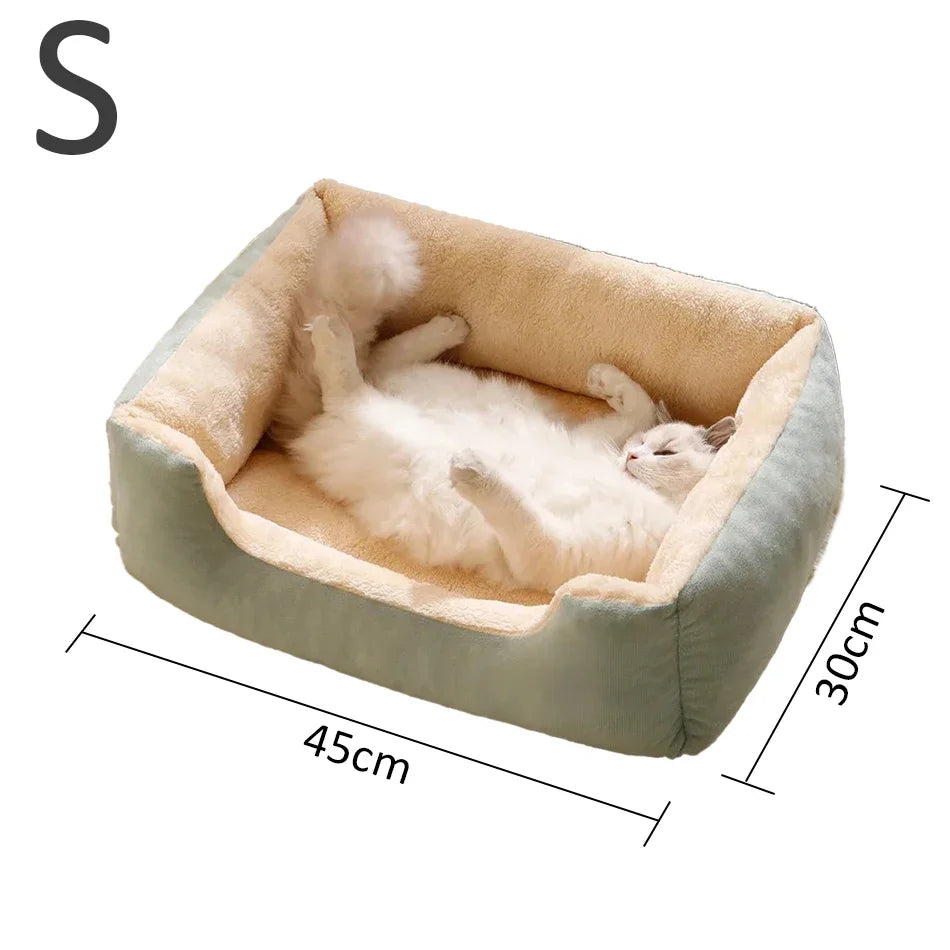 Cozy Pet Bed for Cats and Small Dogs