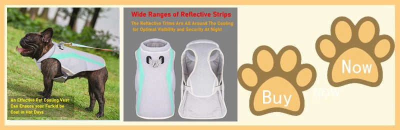 Summer Dog Cooling Vest Harness