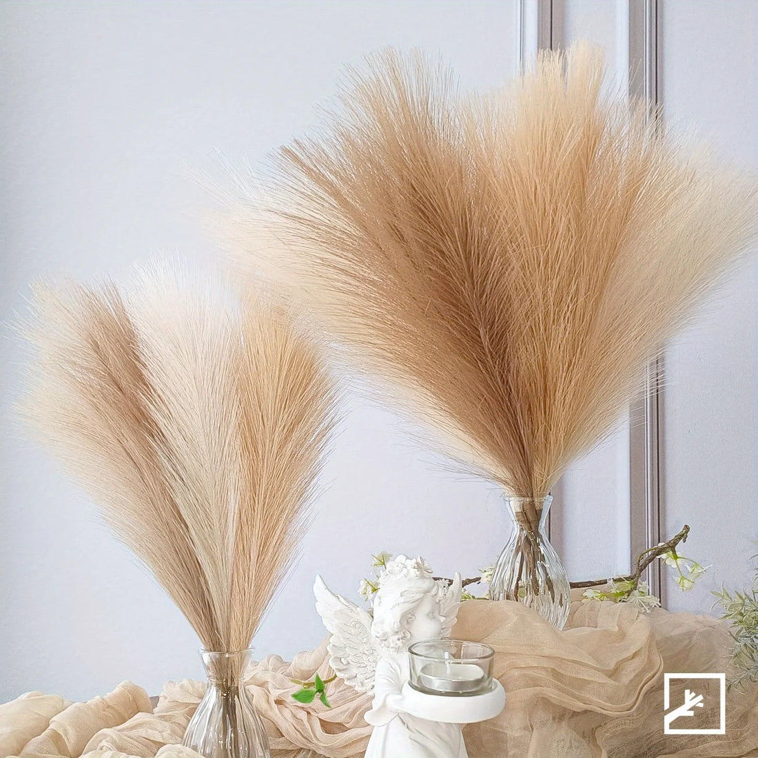 6PCS Artificial Pampas Grass for Home & Event Décor