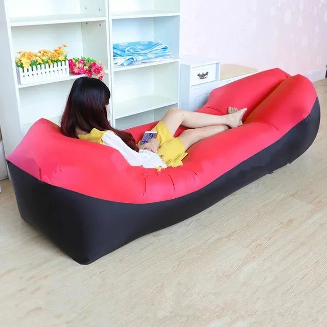 Fast Inflatable Air Sofa Bed – Outdoor Lazy Bag
