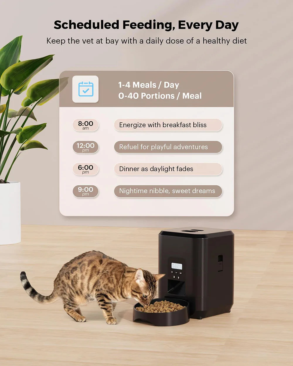 Smart Automatic Pet Feeder with Timer