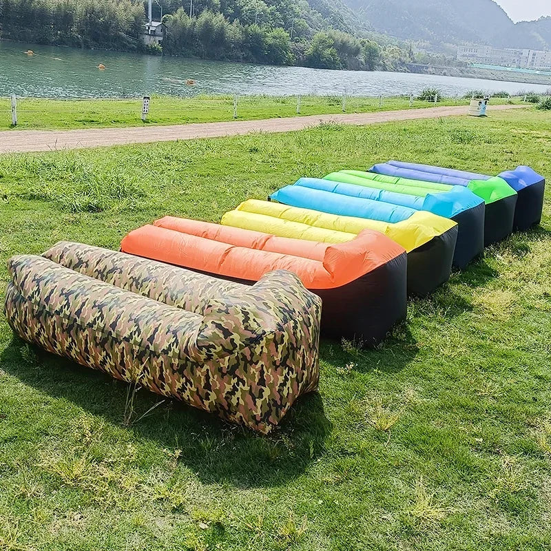 Fast Inflatable Air Sofa Bed – Outdoor Lazy Bag