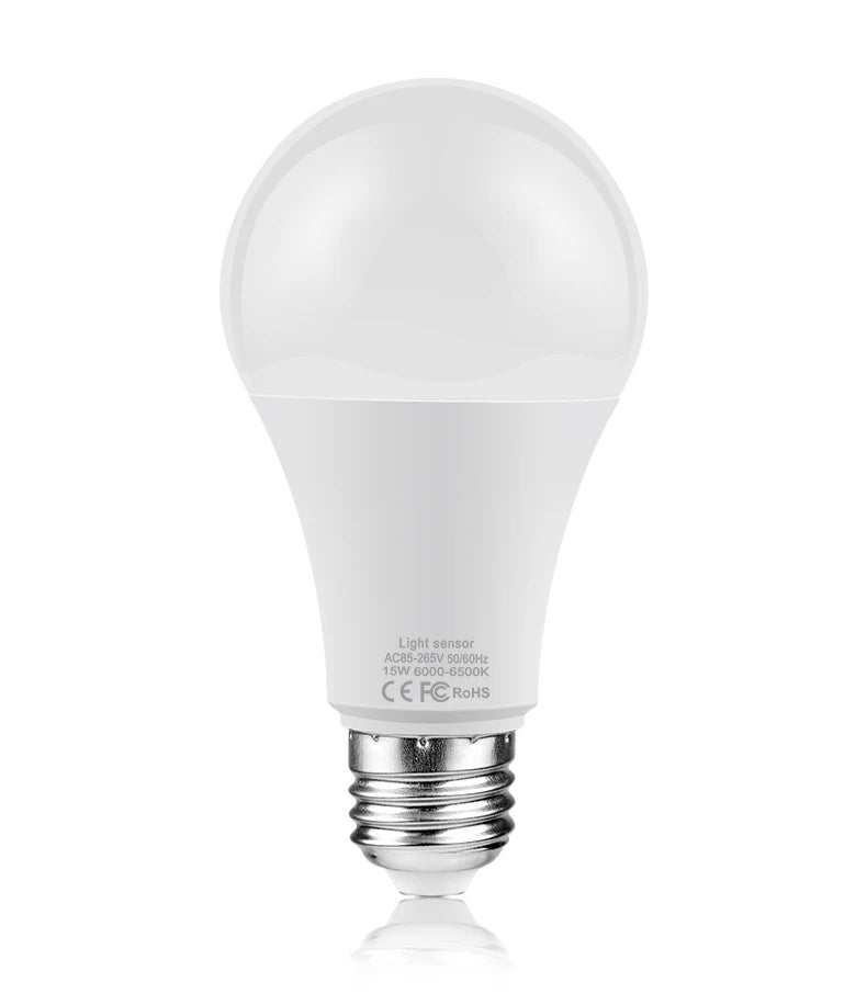 E27 LED Dusk to Dawn Sensor Bulb 15W