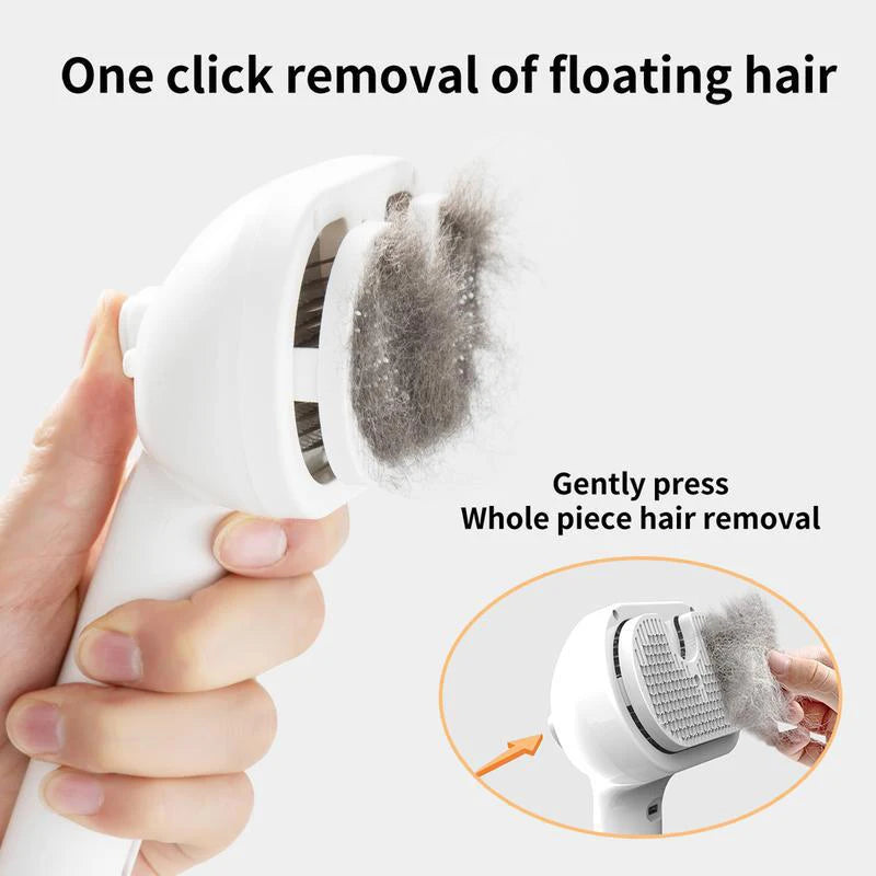 Pet Steam Massage Hair Removal Comb