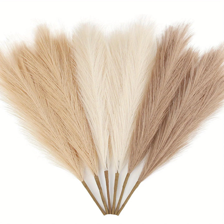 6PCS Artificial Pampas Grass for Home & Event Décor