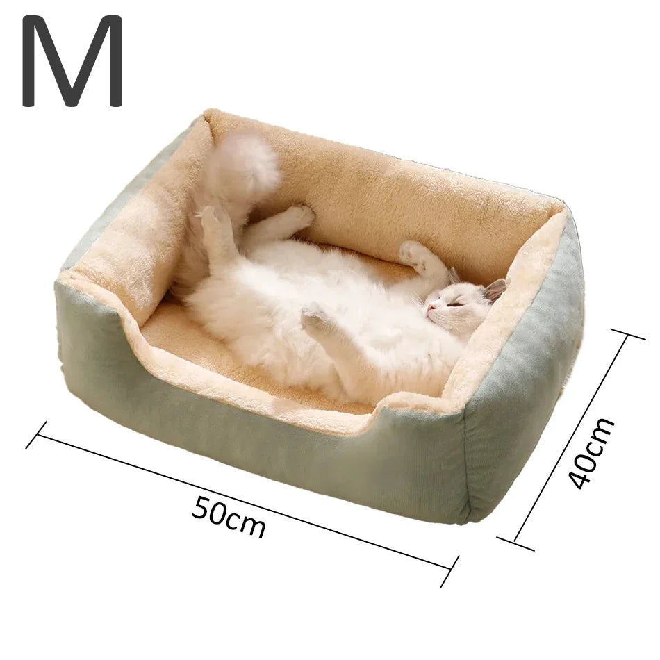 Cozy Pet Bed for Cats and Small Dogs