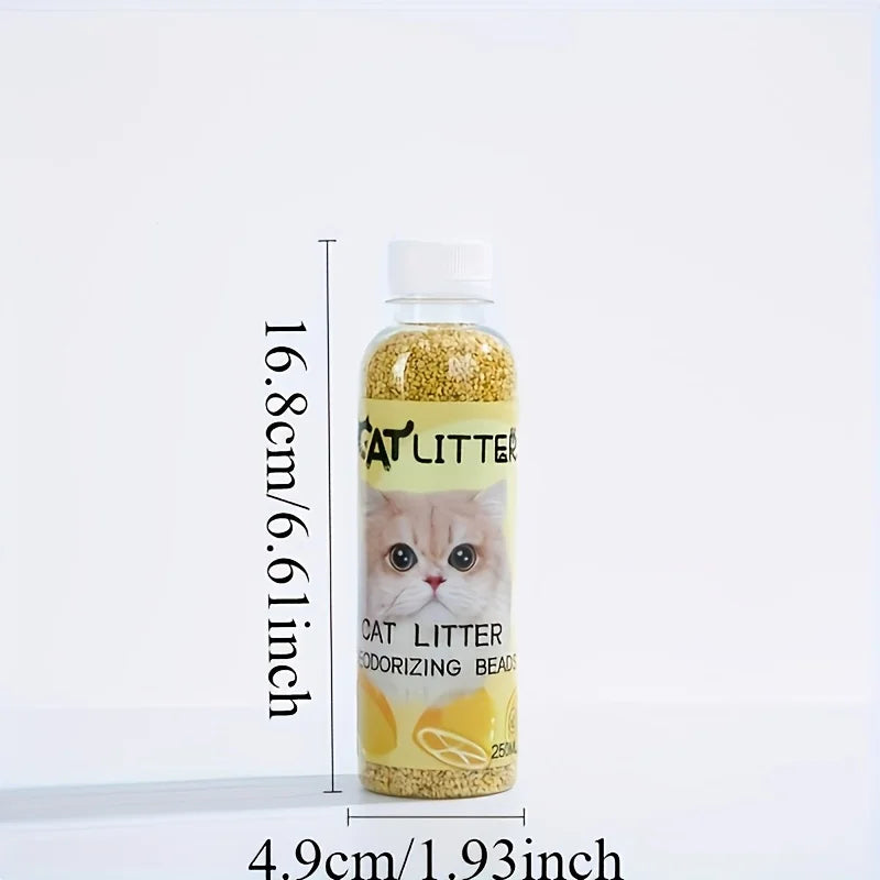 Cat Litter Deodorizing Beads Bottle