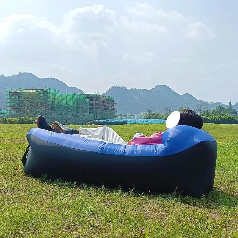 Fast Inflatable Air Sofa Bed – Outdoor Lazy Bag