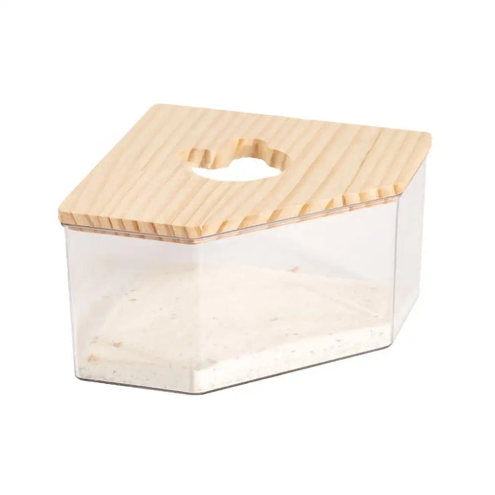 Transparent Acrylic Hamster Sand Bath Box