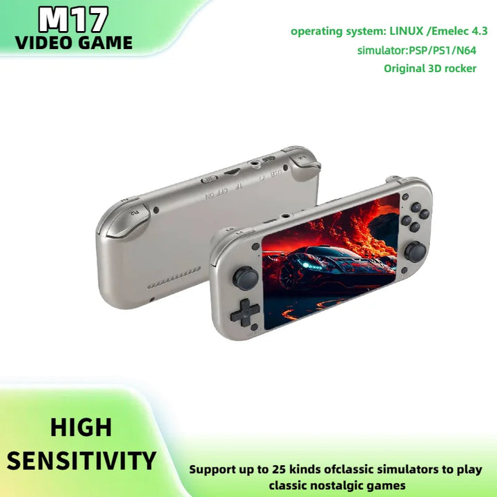 M17 Retro Handheld Gaming Console (64G)