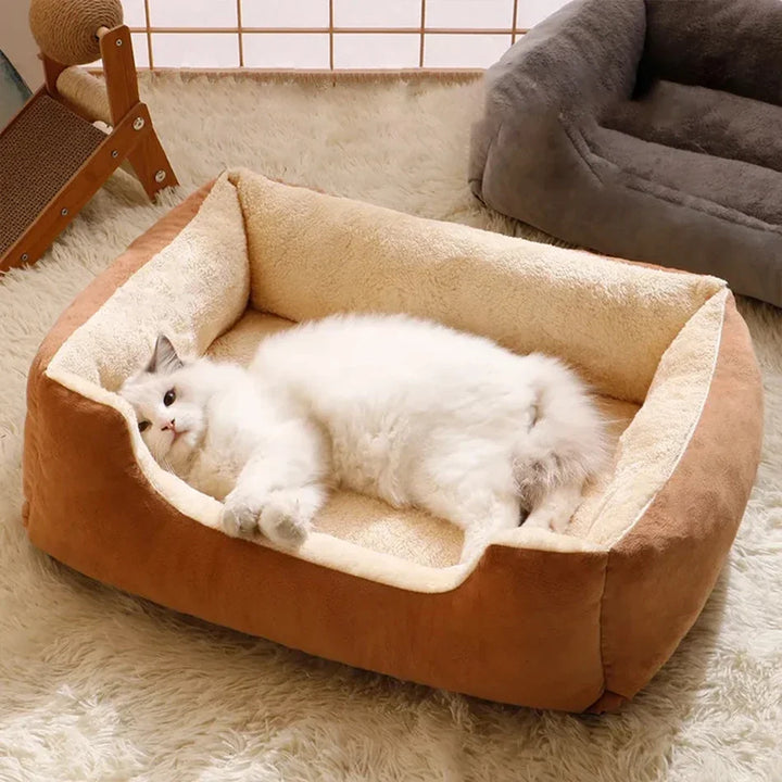 Cozy Pet Bed for Cats and Small Dogs
