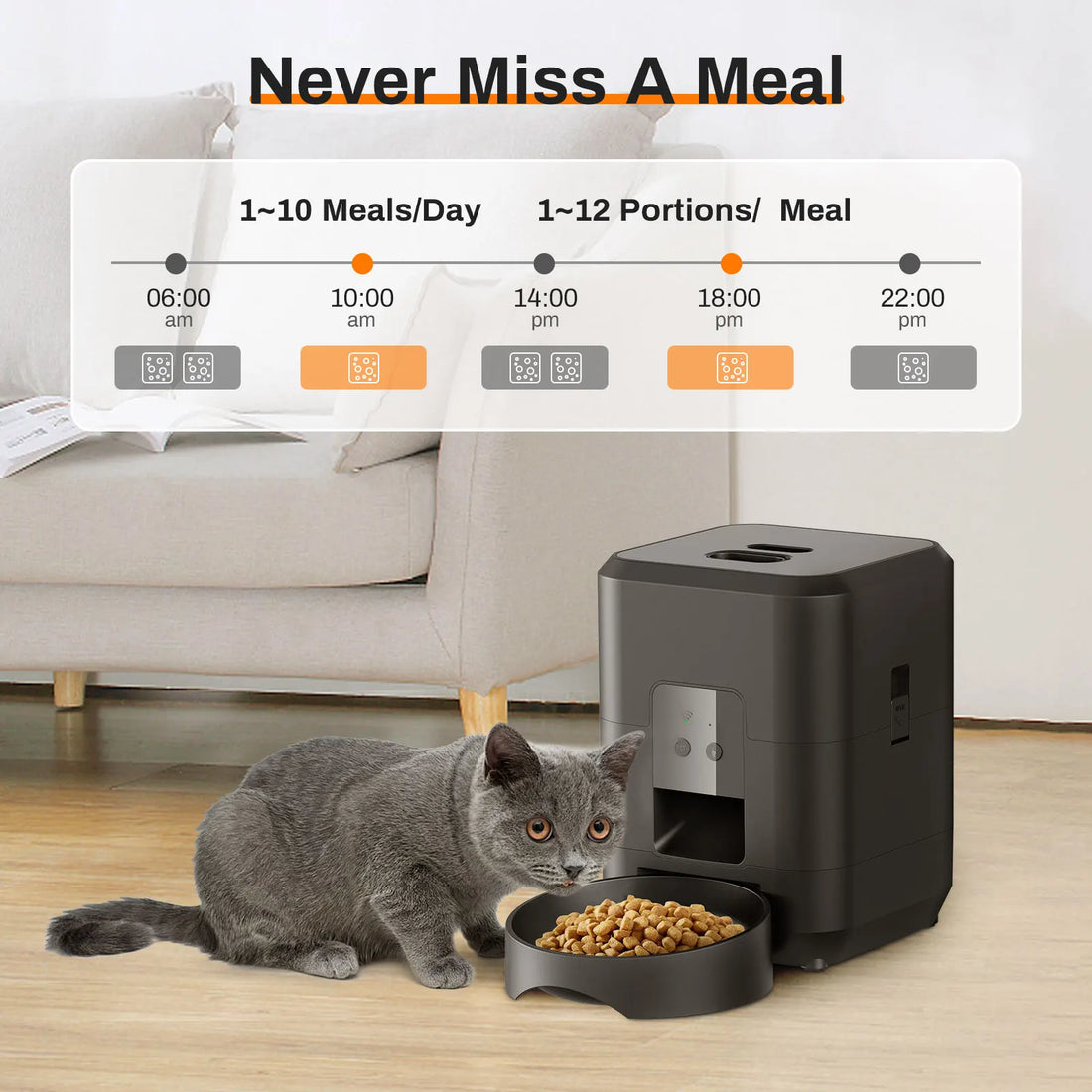 Smart Automatic Pet Feeder with Timer