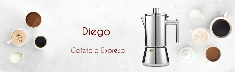 Easyworkz Diego Stovetop Espresso Maker