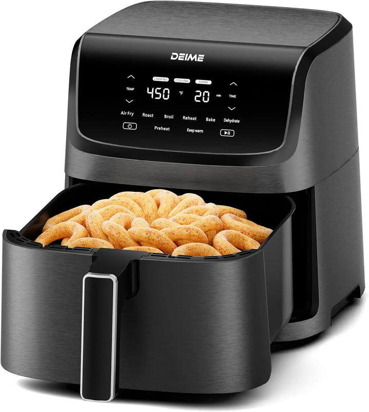 7.2QT Large Air Fryer with LCD Touch