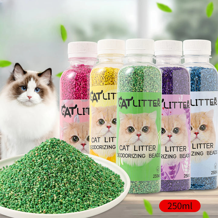 Cat Litter Deodorizing Beads Bottle