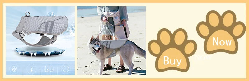 Summer Dog Cooling Vest Harness