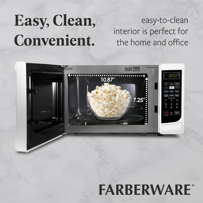Farberware 0.7 Cu Ft Countertop Microwave