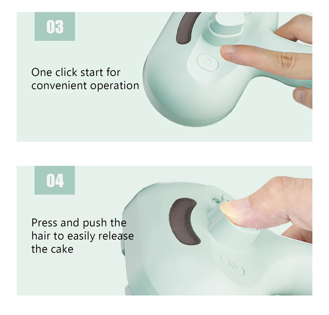 Pet Steam Massage Hair Removal Comb
