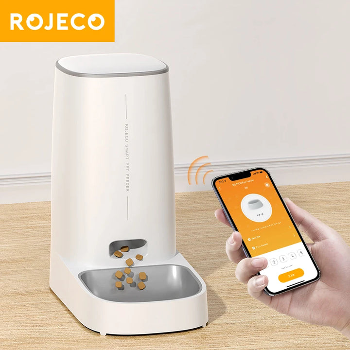 ROJECO Smart WiFi Automatic Pet Feeder