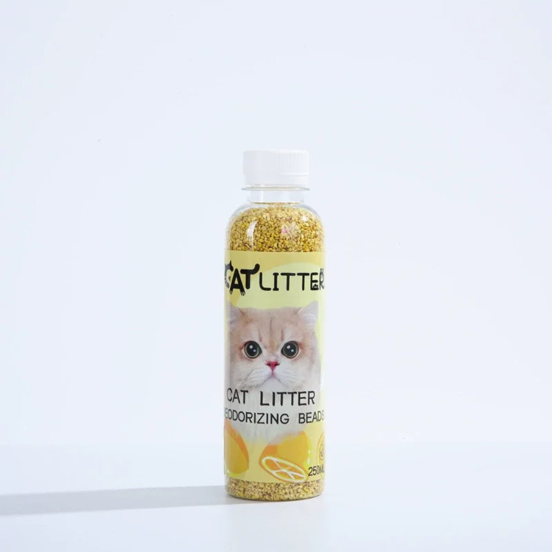 Cat Litter Deodorizing Beads Bottle
