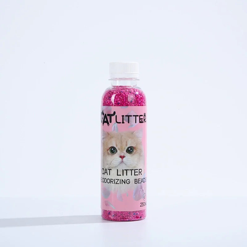 Cat Litter Deodorizing Beads Bottle