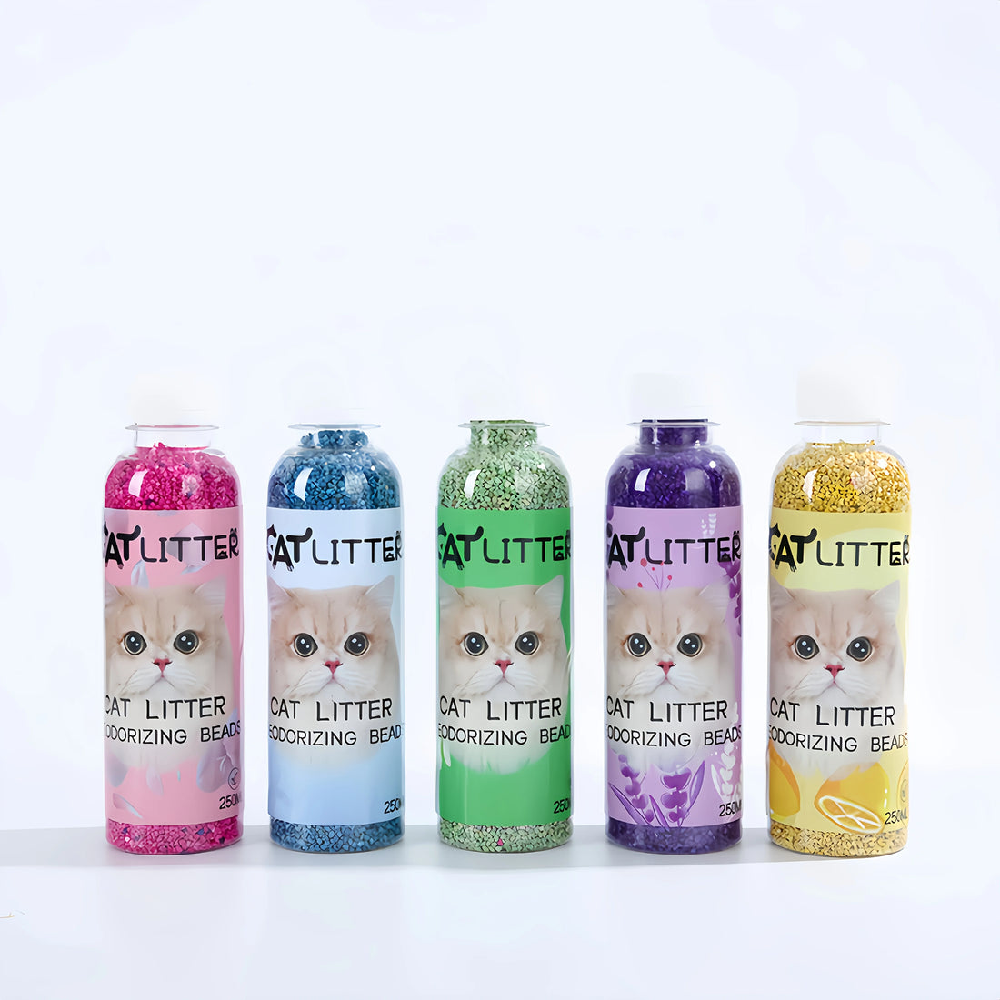Cat Litter Deodorizing Beads Bottle
