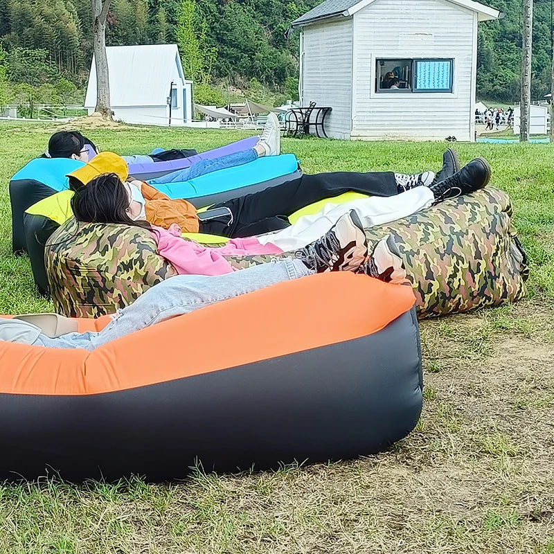 Fast Inflatable Air Sofa Bed – Outdoor Lazy Bag