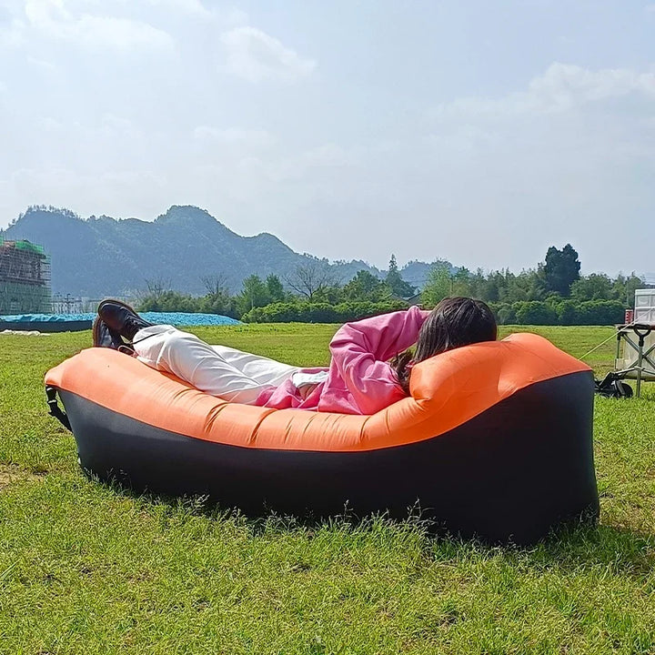 Fast Inflatable Air Sofa Bed – Outdoor Lazy Bag