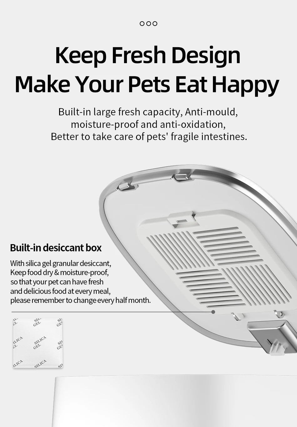 ROJECO Smart WiFi Automatic Pet Feeder