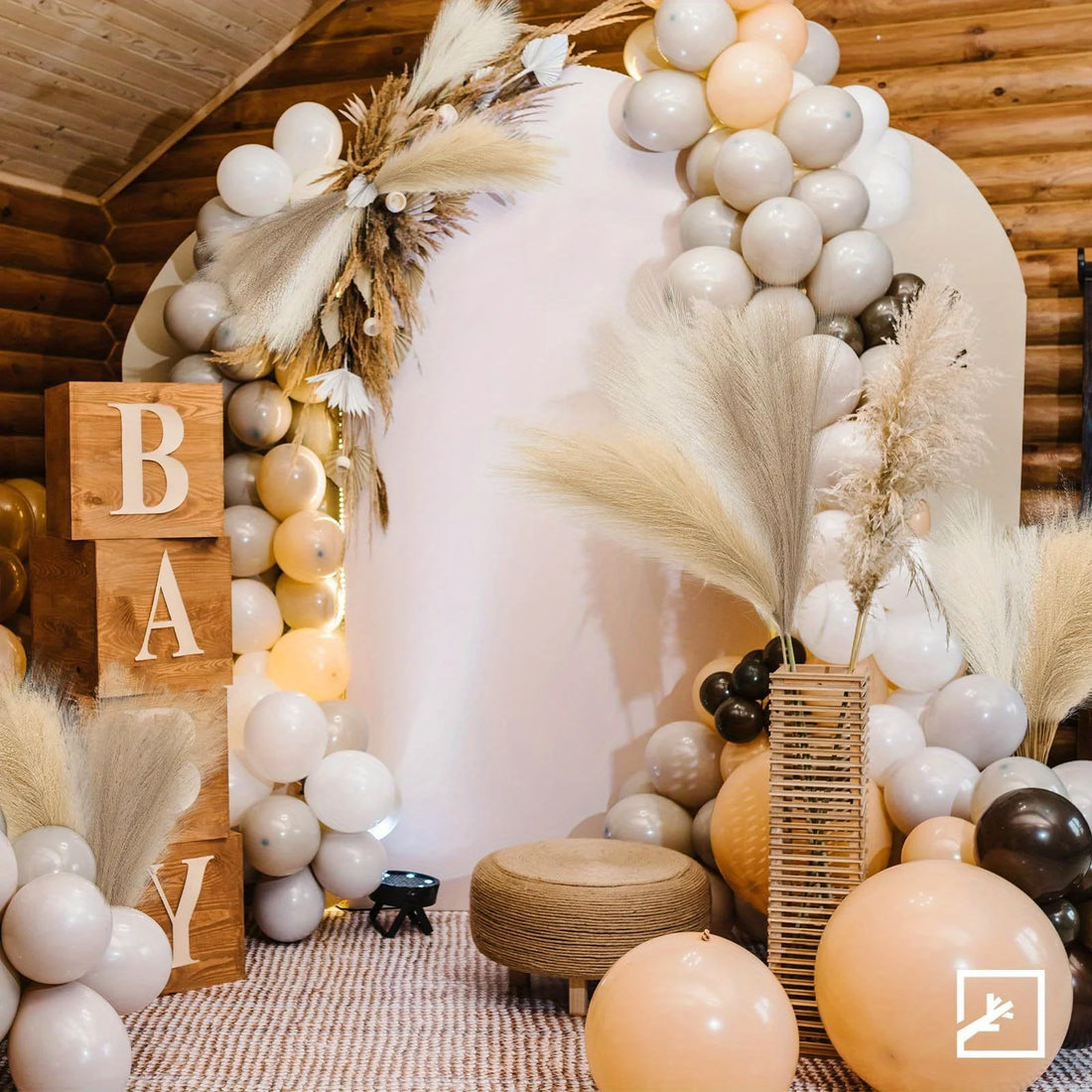 6PCS Artificial Pampas Grass for Home & Event Décor