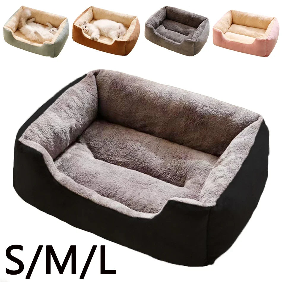 Cozy Pet Bed for Cats and Small Dogs