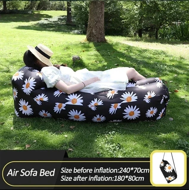 Fast Inflatable Air Sofa Bed – Outdoor Lazy Bag