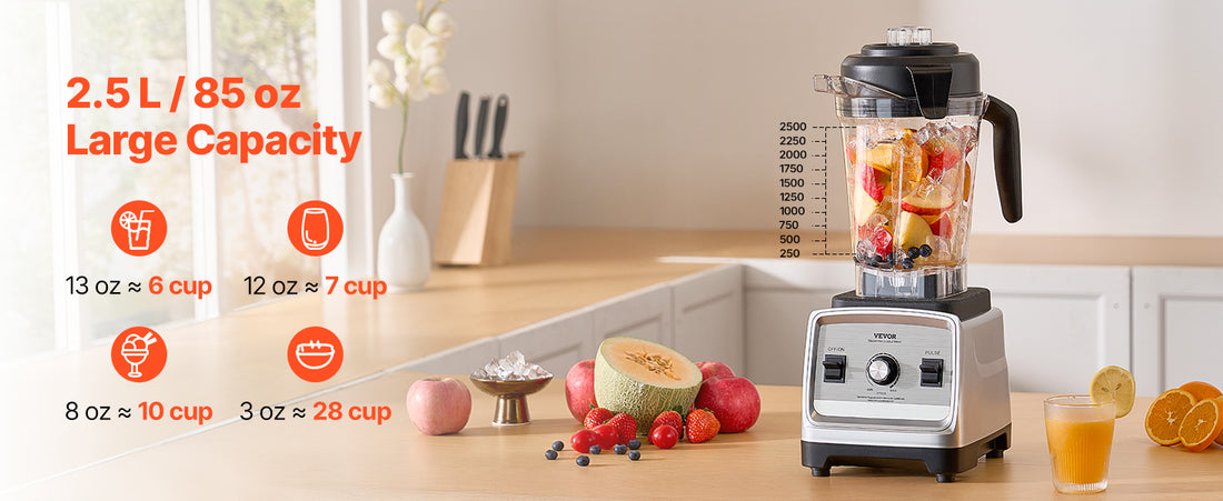 VEVOR 1400W Professional Kitchen Blender